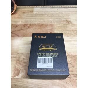 WIEZ GPS D020 Wireless Dog Fence Range Up to 3200Ft Pet Containment System
